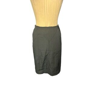 Juliana Collezione Black Skirt Silk/Cotton/Spandex Size 0